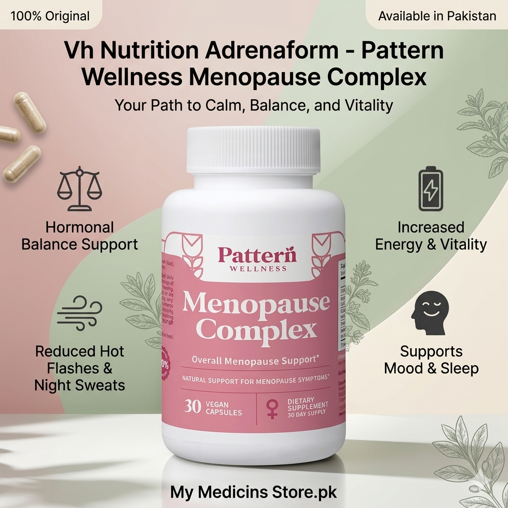 Pattern Wellness Menopause Support Complex 60 Capsules In Pakistan