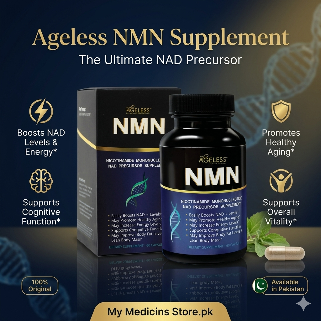 Ageless Nmn Supplement 60 Capsules In Pakistan
