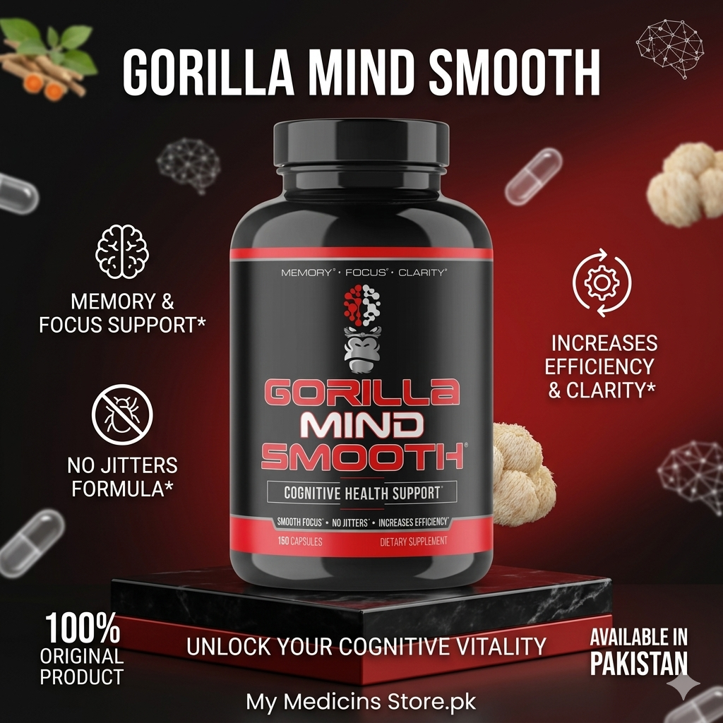 Gorilla Mind Smooth 60 Capsules In Pakistan