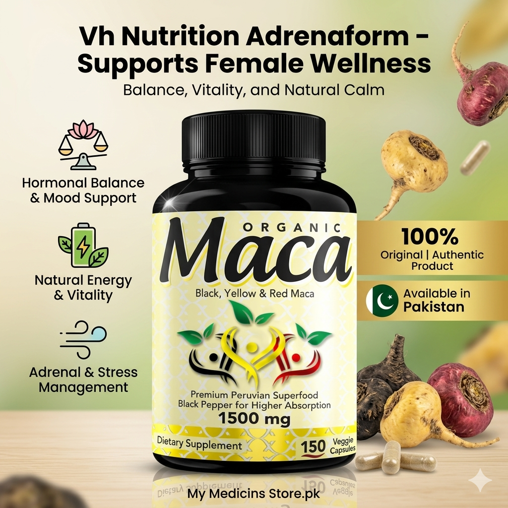 X Gold Health Organic Maca 150 Capsules In Pakistan