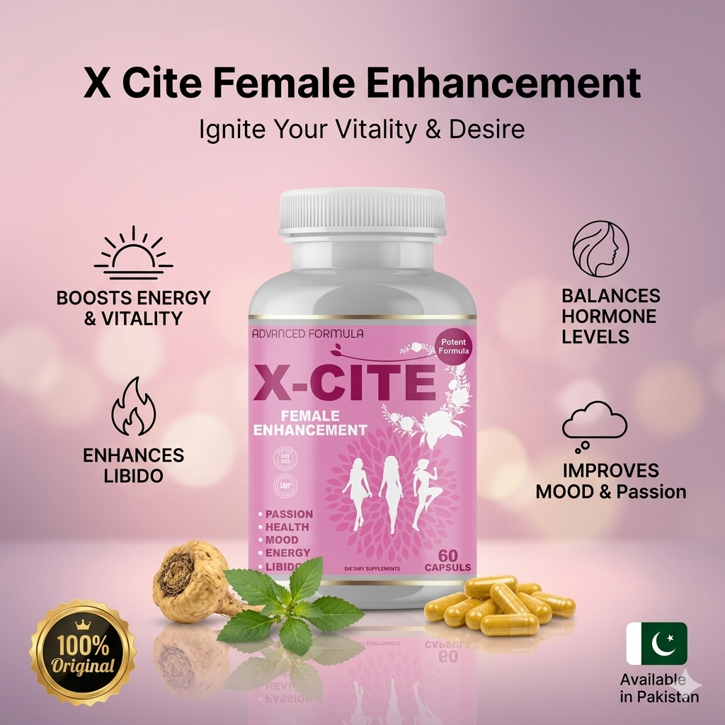 X Cite Female Enhancement 60 Capsules In Pakistan