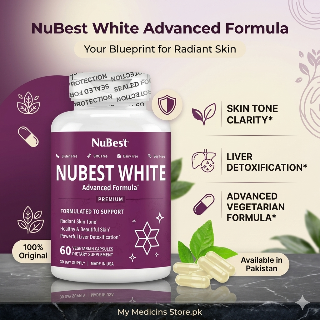 Nubest White Advanced Formula 60 Capsules In Pakistan
