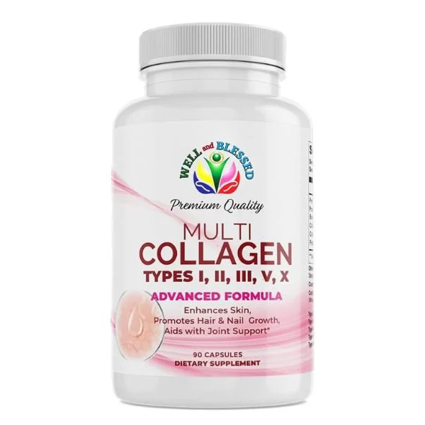 Well & Blesse Multi Premium Collagen 60 Capsules In Pakistan