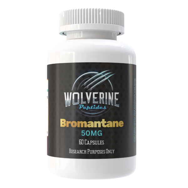 Wolverine Peptides Bromantane 50 Mg Capsules