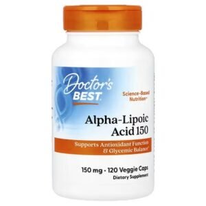 Doctor's Best Alpha-Lipoic Acid 150mg Veggie Caps