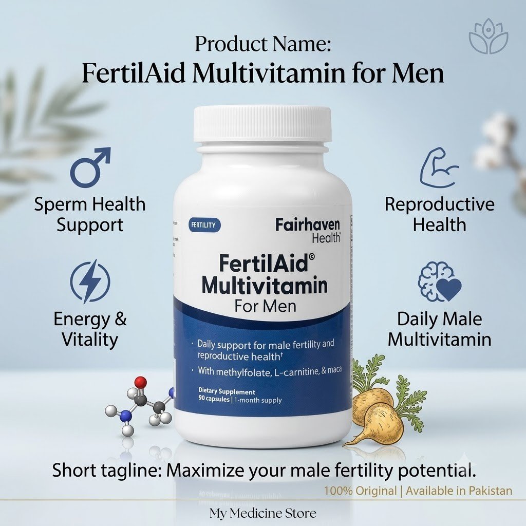 Fairhaven Health FertilAid Multivitamin for Men 90