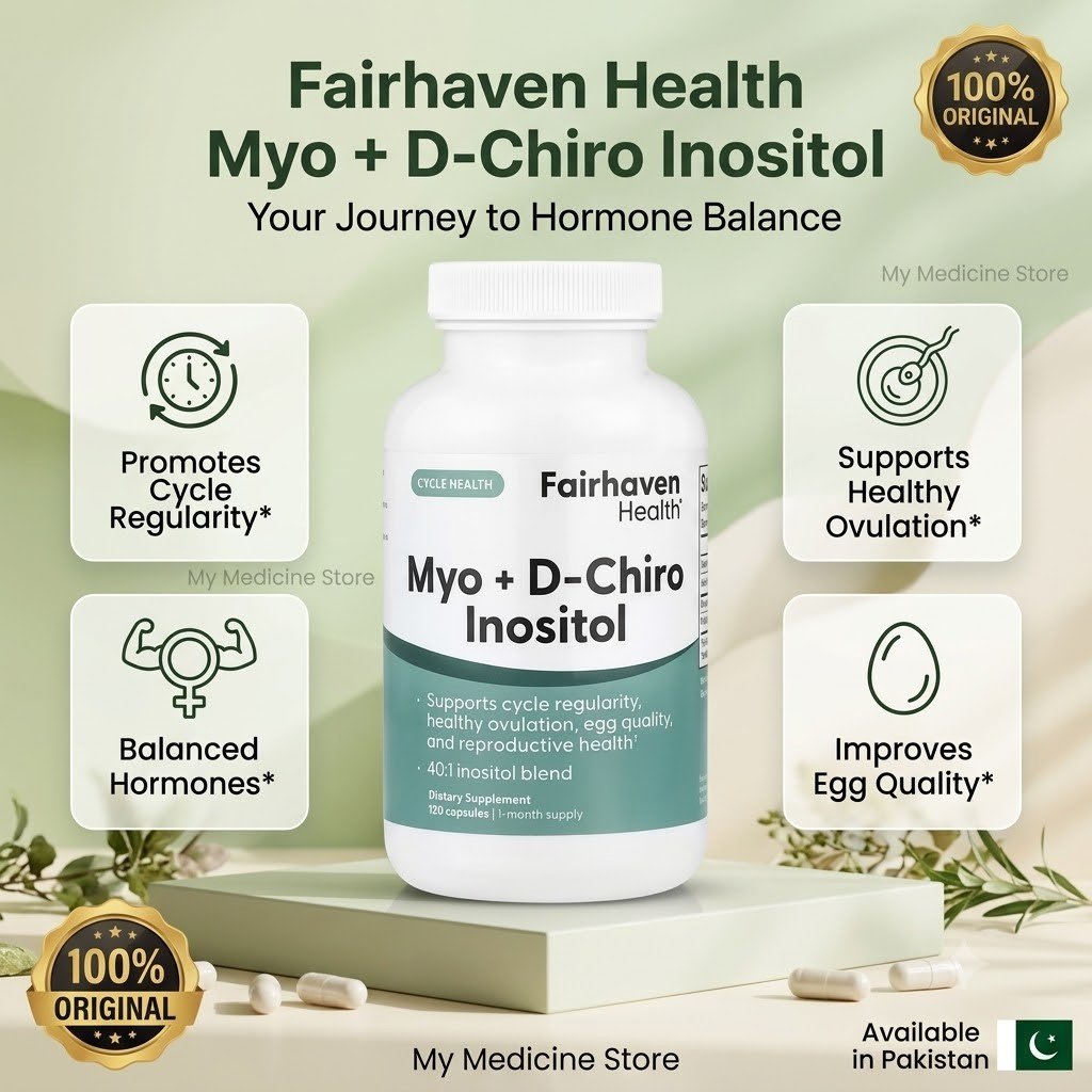 Fairhaven Health Myo + D-Chiro Inositol 120