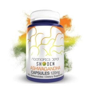 Nootropics Depot Shoden Ashwagandha 120mg 60 Capsules