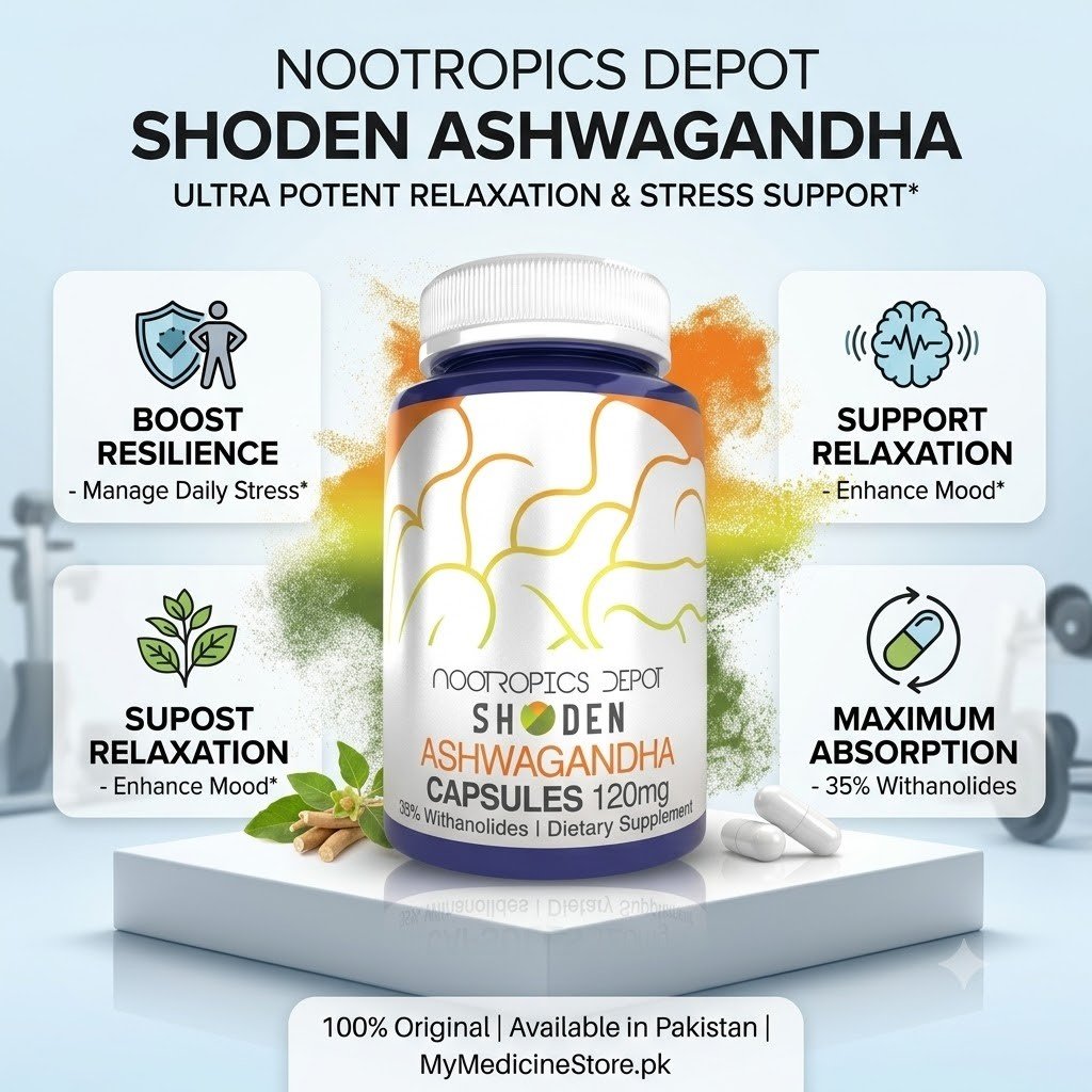 Nootropics Depot Shoden Ashwagandha 120mg