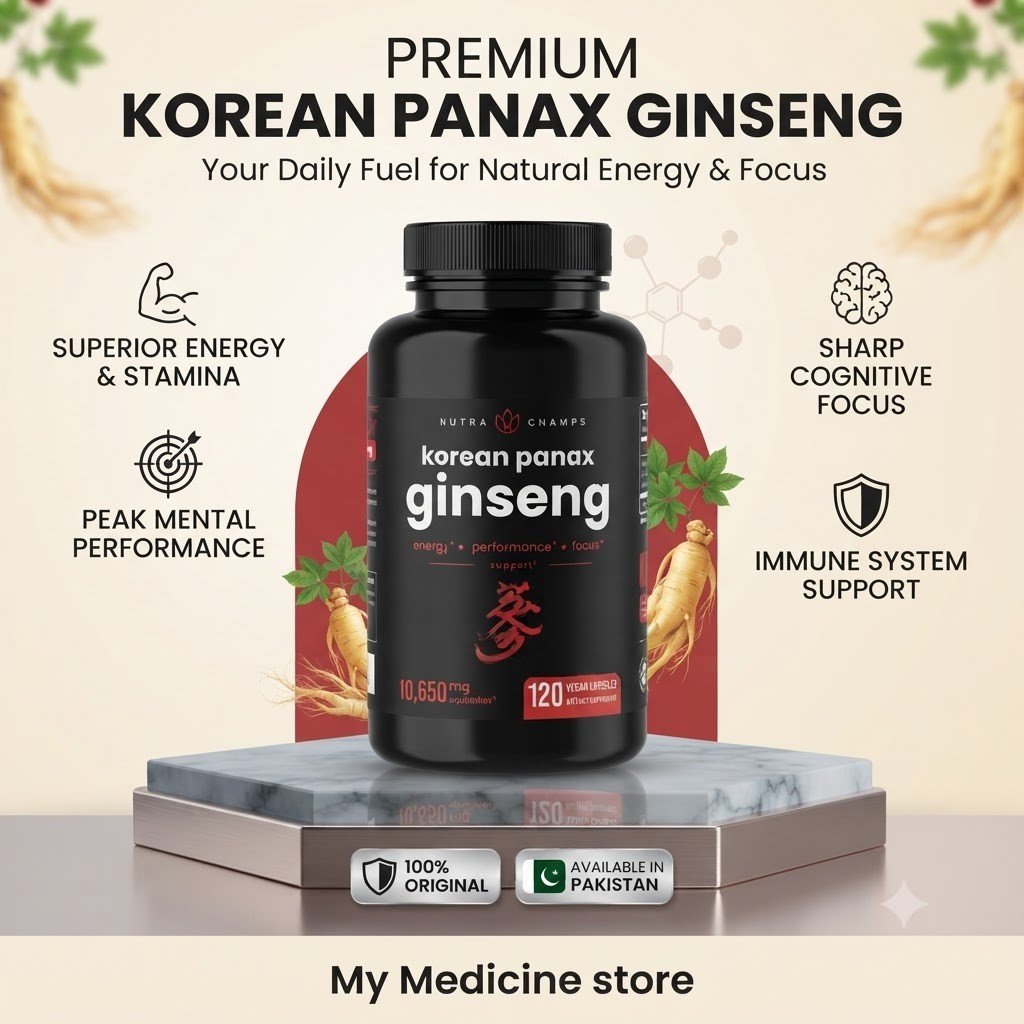 NutraChamps Korean Panax Ginseng 532.5mg