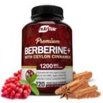 NutriFlair Berberine HCl 1200mg with Ceylon Cinnamon Capsules
