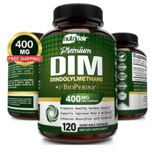 NutriFlair DIM Supplement 120 Vegetable Capsules