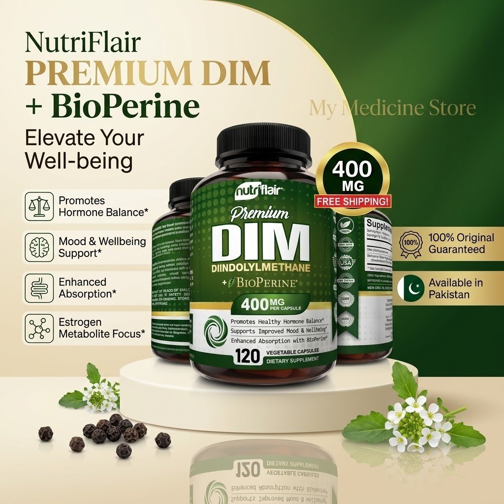 NutriFlair DIM Supplement 120 Vegetable
