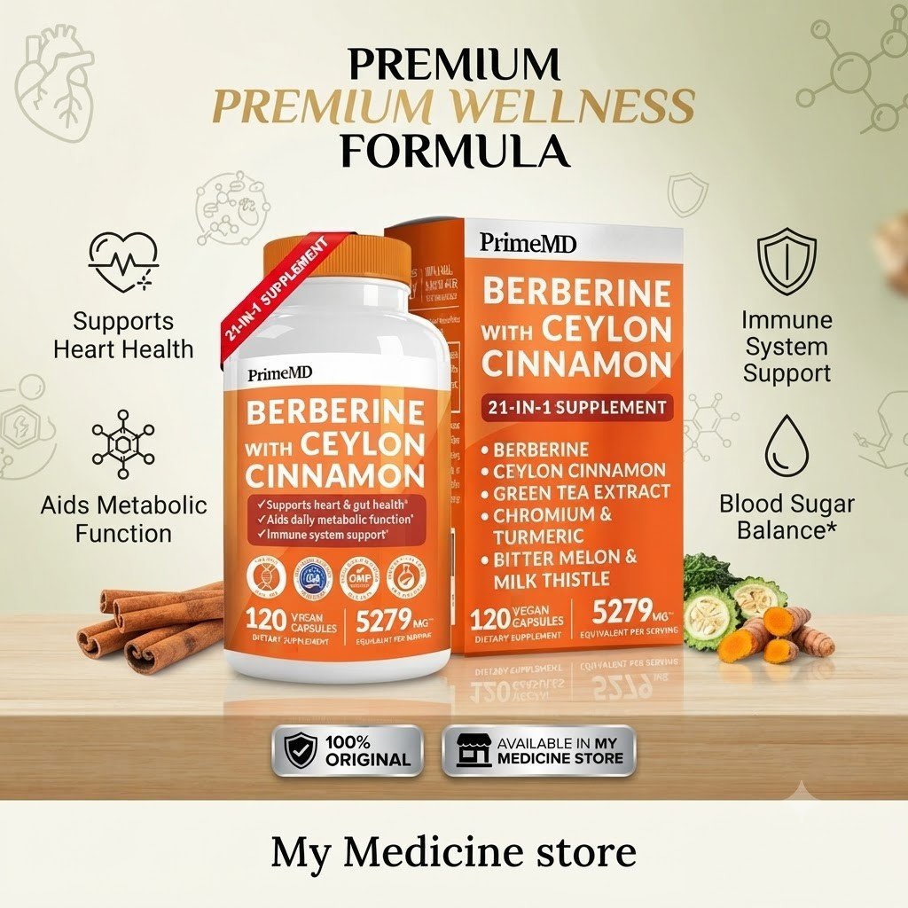 PrimeMD 21-in-1 Berberine 5279mg