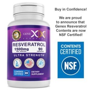 Trans-Resveratrol with BioPerine® 1500mg 90 Capsules