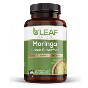 B’leaf Nature Moringa Leaf Powder 90 Capsules in Pakistan
