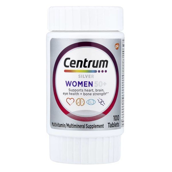 Centrum Silver Women 50+ Multivitamin 100 Tablets in Pakistan