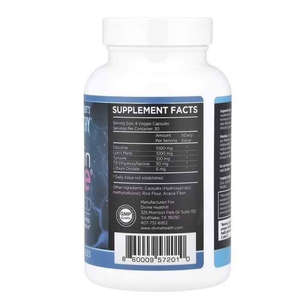 Divine Health Brain Zone® Advanced 120 Capsules