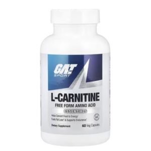 GAT L-Carnitine 500 mg 60 Veg Capsules in Pakistan