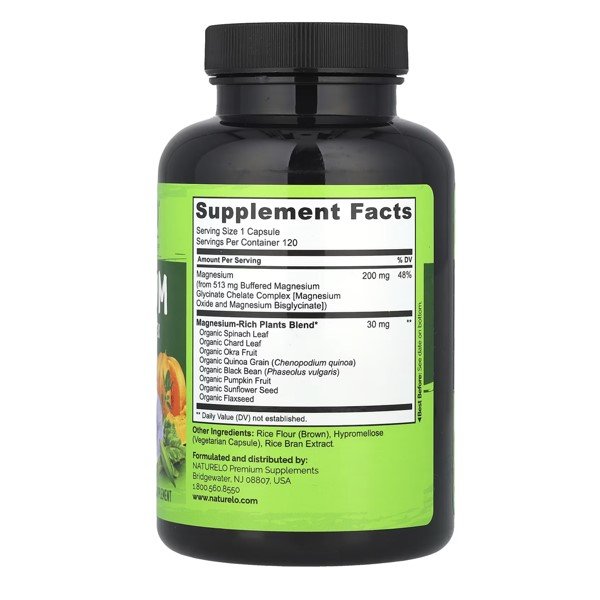 NATURELO Magnesium Glycinate Chelate Complex