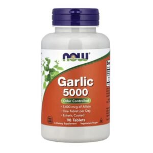 NOW Foods Garlic 5000 mg 90 Tablets in Pakistan