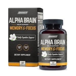 Onnit Alpha Brain Nootropics 90 Vegan Capsules in Pakistan