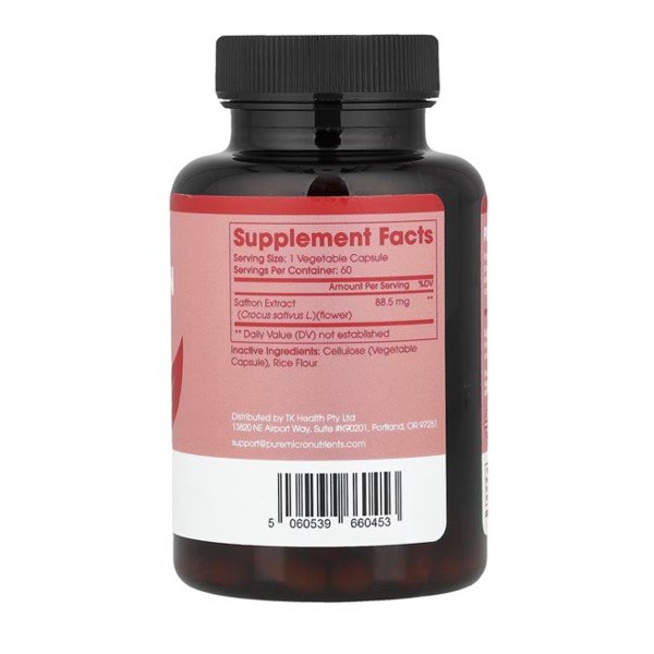 Pure Micronutrients Pure Saffron Extract 88.5 mg