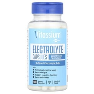 Vitassium SaltStick Electrolyte Capsules 100 Vegan Capsules