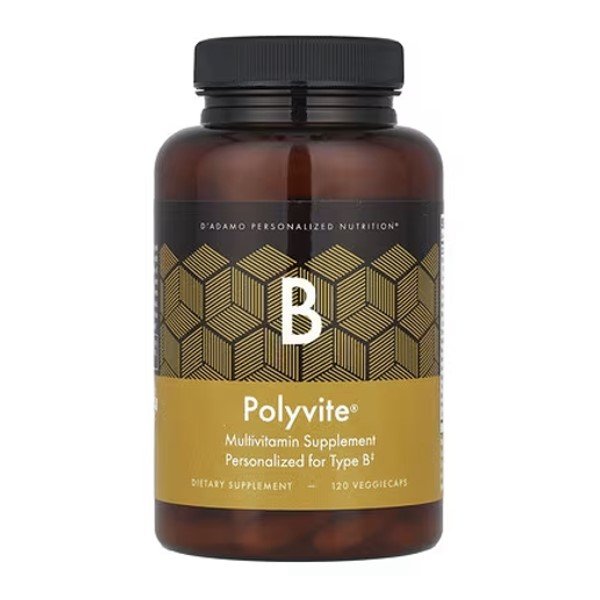 D'adamo Polyvite® B Multivitamin 120 Veggie Caps in Pakistan