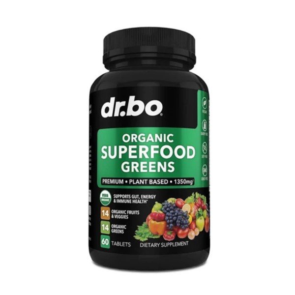 Dr.bo Organic Superfood Greens & Fruit 60 Capsules In Pakistan