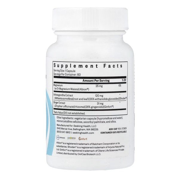 Seeking Health Ashwagandha 60 Capsules in Pakistan