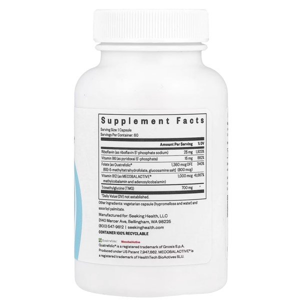 Seeking Health Homocysteine Nutrients 60 Capsules in Pakistan