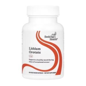 Seeking Health Lithium Orotate 5 mg 100 Vegetarian Capsules in Pakistan