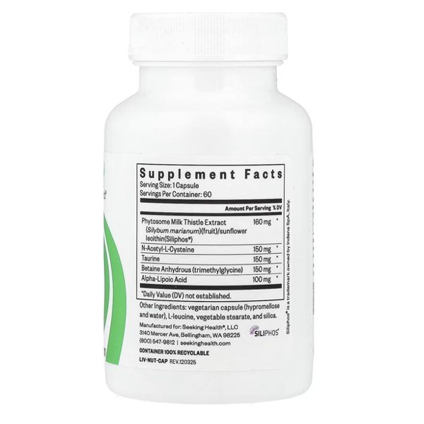 Seeking Health Liver Nutrients 60 Capsules