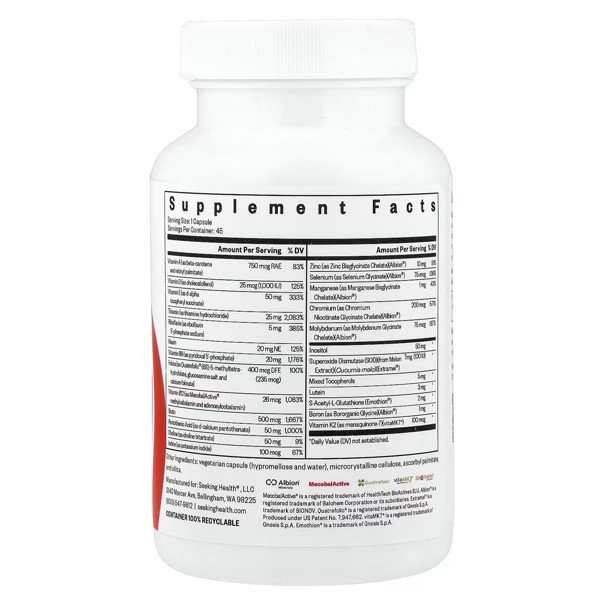 Seeking Health Multivitamin One 45 Capsules in Pakistan