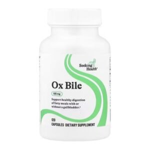 Seeking Health Ox Bile 125 mg 120 Capsules in Pakistan