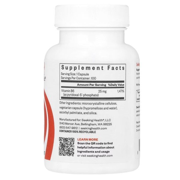 Seeking Health P-5-P 25 mg 100 Capsules in Pakistan